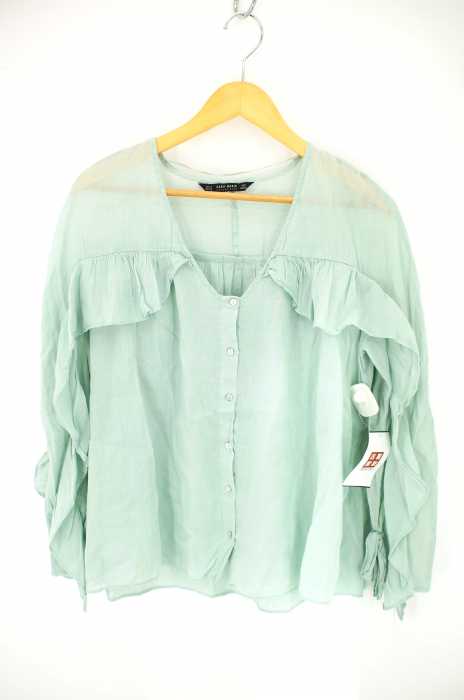 ZARA BASIC COLLECTION （ザラベーシックコレクション ） フリル レディース トップス