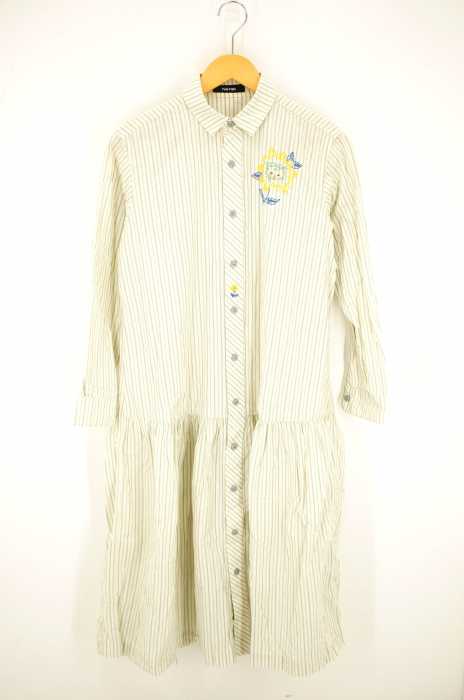 Ne Net ネネット 刺繍入りシャツワンピース レディース ワンピース ブランド古着買取販売バズストア