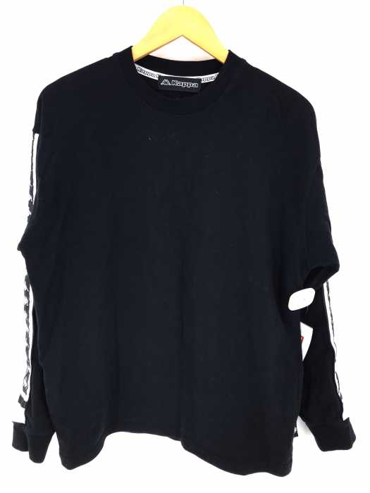 Kappa(カッパ) KAPPA TAPE LONG T-SHIRT AZUL別注 レディース トップス