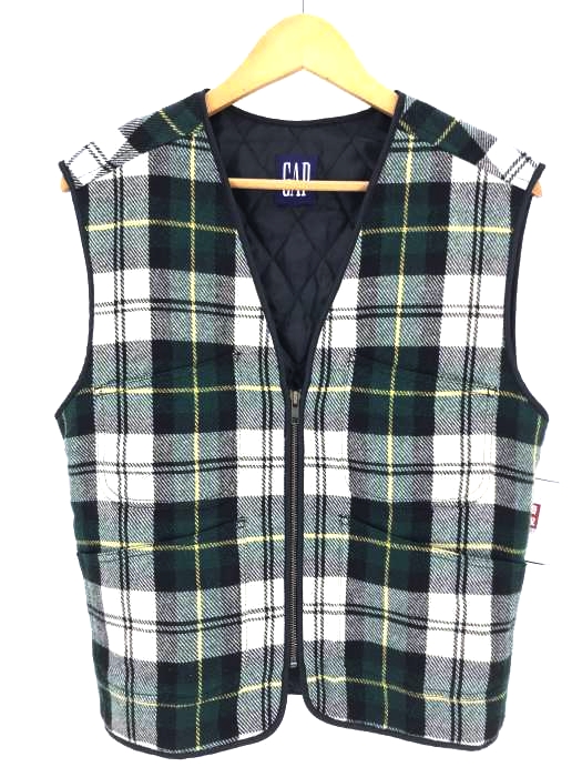 Gap（ギャップ） ジップアップ ベスト メンズ トップス