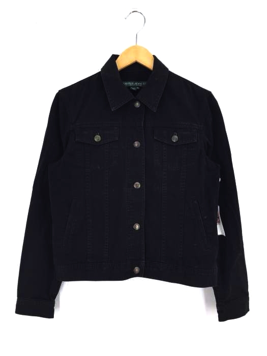 LAUREN JEANS RALPH LAUREN(ローレンジーンズ ラルフローレン) ブラックデニムジャケット レディース アウター