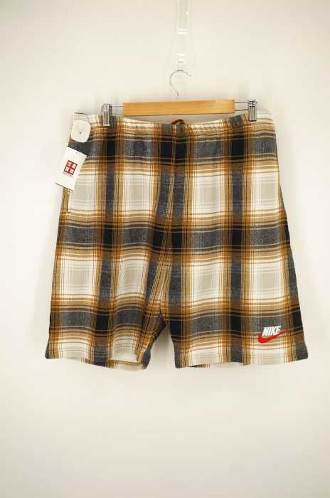 NIKE × Supreme（ナイキ シュプリーム） Plaid Sweatshort オンブレチェック スウェットショーツ メンズ パンツ