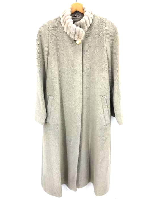 M.Bell（フルギ） シルク混 ロングコート レディース アウター