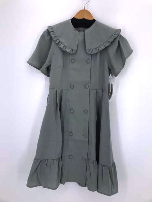 Apres jour(アプレジュール) フリル襟ダブルボタンワンピース レディース ワンピース