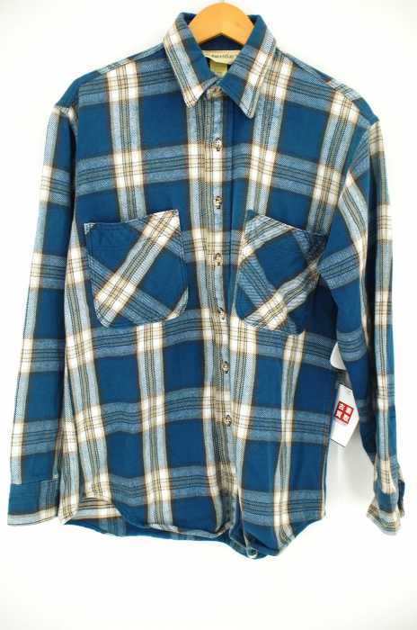ST.JOHN'S BAY vintage ヘビーオンスフランネル メンズ トップス