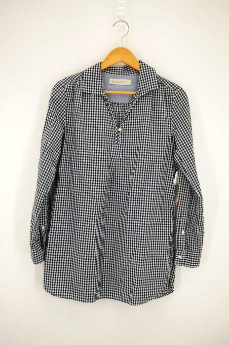 BEAUTY & YOUTH UNITED ARROWS (ビューティーアンドユースユナイテッドアローズ) ギンガムチェック スキッパーシャツ メンズ トップス