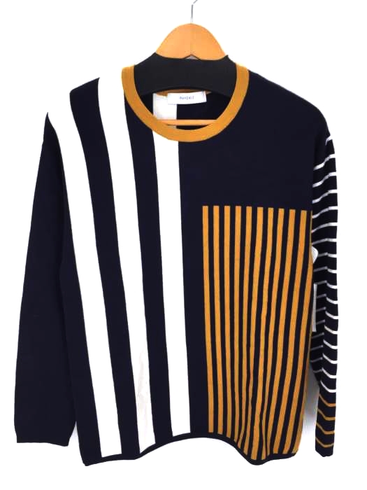 INHERIT（インヘリット） 18AW ストライプニット メンズ トップス
