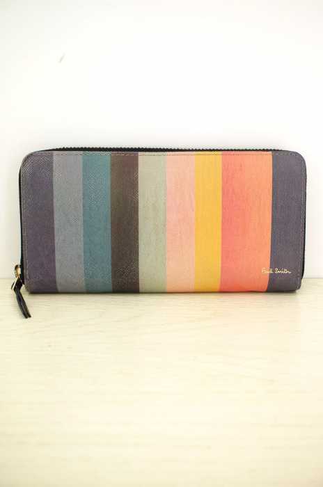 Paul Smith （ポールスミス） 長財布 ロングレザーウォレット メンズ ファッション雑貨