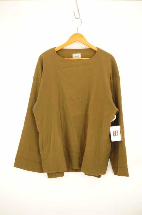 votole（ボトル） 京都縮織二重 BOAT NECK PULLOVER カットソー メンズ トップス