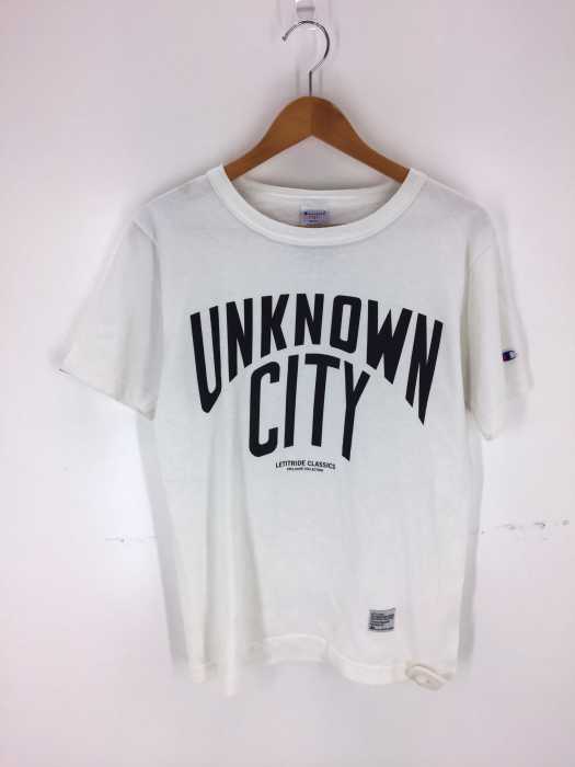 Champion × LET IT RIDE（チャンピオン レットイットライド） MADE IN USA T1011 プリントTシャツ HEAVY WEIGHT ヘビーウェイト メンズ トップス