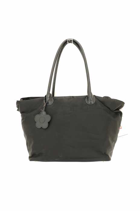 MARY QUANT（マリークワント） レザーハンドル ナイロントートバッグ レディース バッグ
