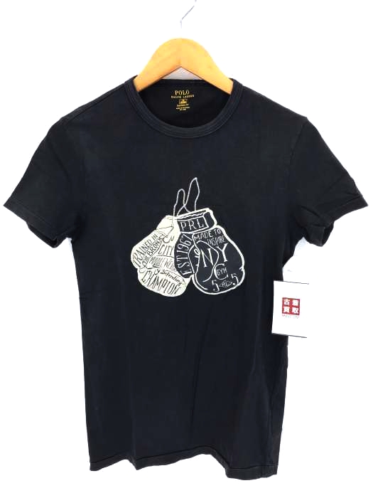 POLO RALPH LAUREN(ポロラルフローレン) グローブ刺繍デザインクルーネック半袖Tシャツ メンズ トップス