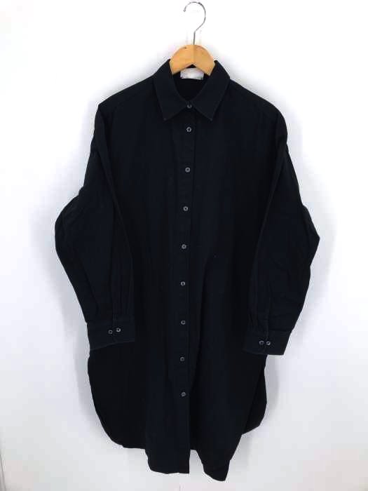&ellecy（アンドエルシー） オーバーサイズ ビッグ 長袖ロングスリーブシャツ レディース トップス