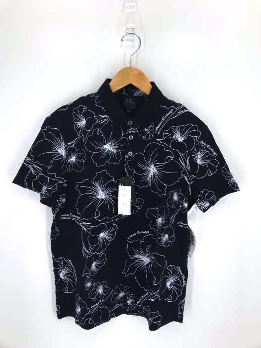 ARMANI EXCHANGE（アルマーニエクスチェンジ） 花柄半袖ポロシャツ メンズ トップス