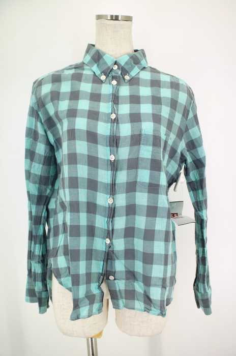 mercibeaucoup （メルシーボークー） jevous enprie ジュヴチェックシャツ レディース トップス