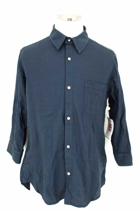 BEAMS （ビームス） 7分袖バックサテンシャツ メンズ トップス