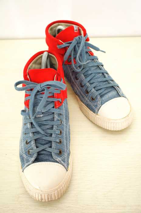 VISVIM（ビズビム） SKAGWAY HI DENIM ハイカットスニーカー メンズ シューズ