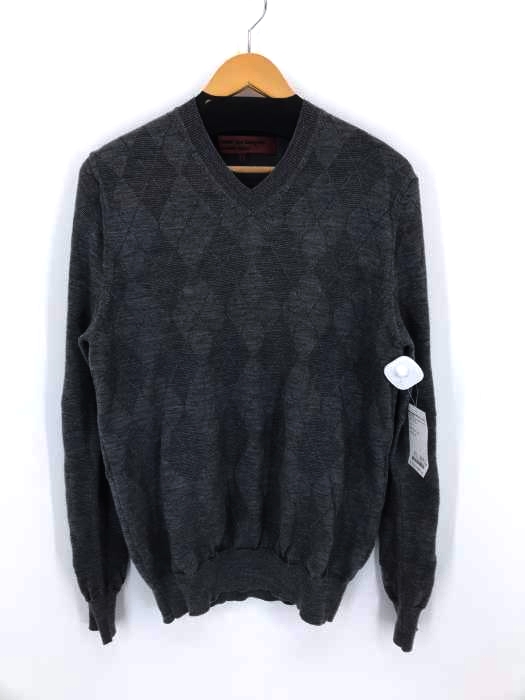 COMME des GARCONS HOMME DEUX(コムデギャルソンオムドゥ) アーガイル プルオーバー 長袖ロングスリーブ ニット セーター メンズ トップス