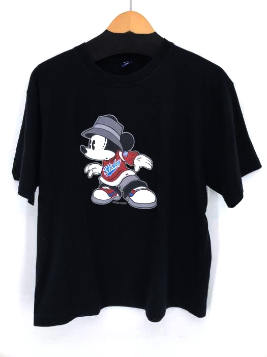 USED古着(ユーズドフルギ) キャラクタープリントクルーネック半袖Tシャツ レディース トップス