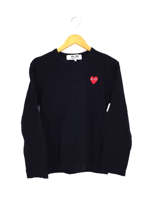 PLAY COMME des GARCONS(プレイコムデギャルソン) L/S TEE ハートパッチTシャツ AD2014 レディース トップス