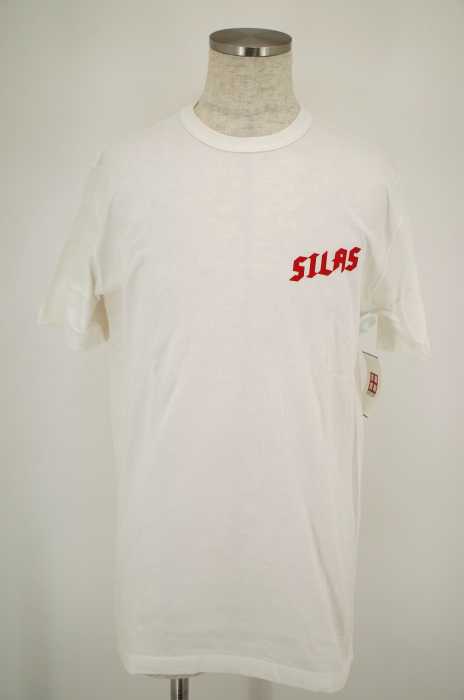 SILAS (サイラス) プリント入り半袖Tシャツ メンズ トップス