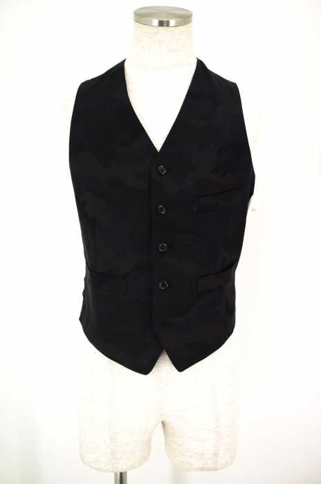 SOE （ソーイ） PRINT SERGE VEST メンズ トップス