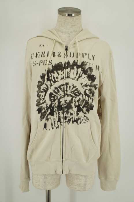 DENIM & SUPPLY RALPH LAUREN (デニム&サプライ ラルフローレン) ジップアップスウェットパーカー メンズ トップス