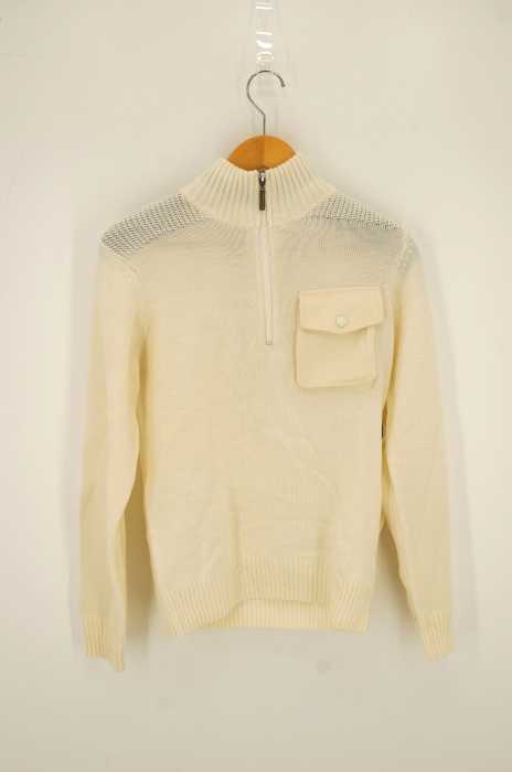 23区HOMME（ニジュウサンクオム） ハーフジップ ニット メンズ トップス