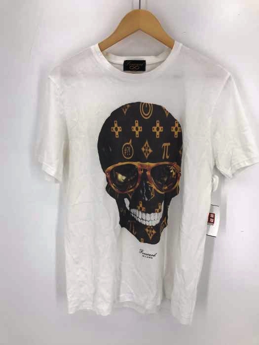 Forward Milano（フォワードミラノ） クルーネック　スカルTシャツ メンズ トップス