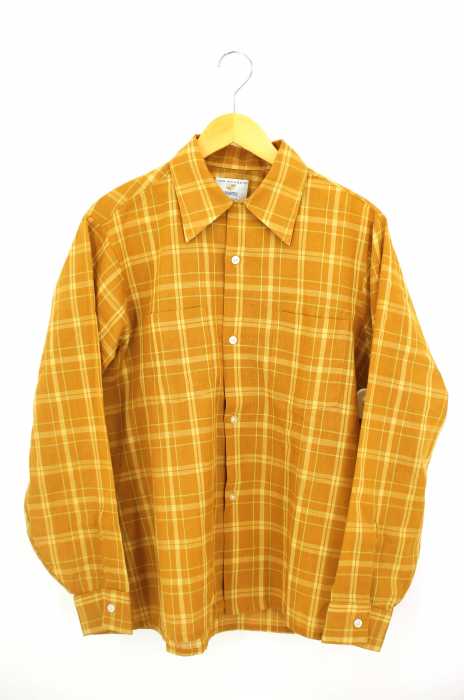 VAN HEUSEN（ヴァンヒューゼン） vintage 60-70s オーブンカラーシャツ 開襟シャツ メンズ トップス