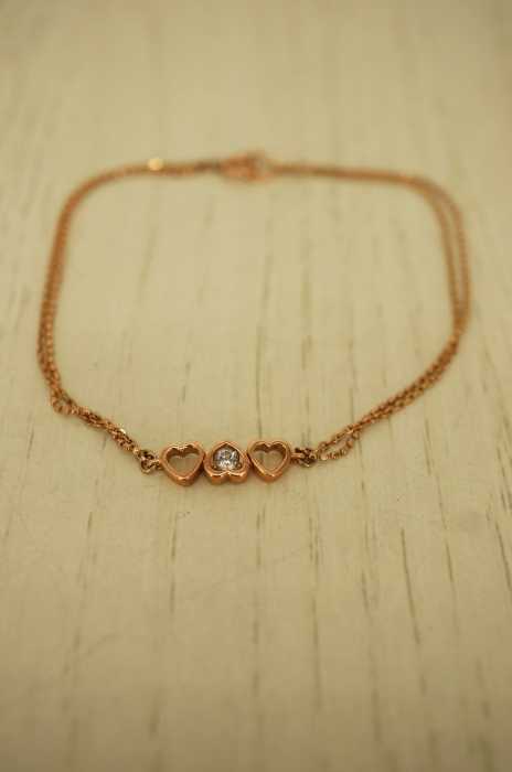 4℃(ヨンドシー) ハートモチーフ レディース アクセサリー