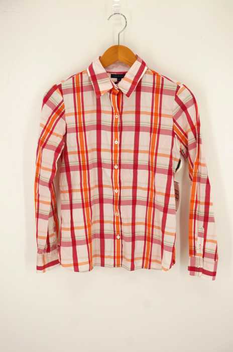 TOMMY HILFIGER （トミーヒルフィガー） チェック柄 ボタンシャツ レディース トップス