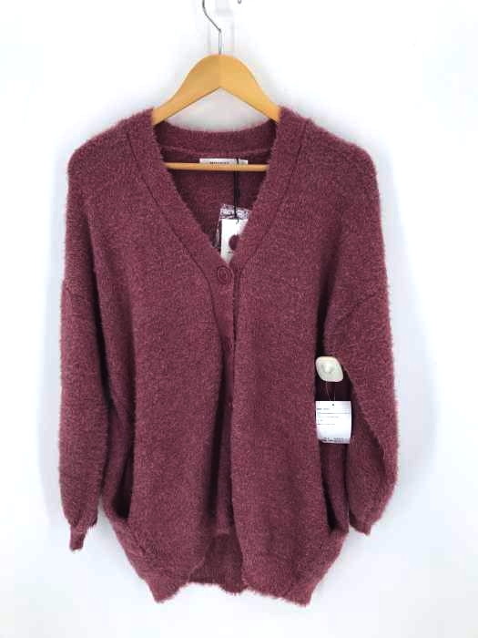 MOUSSY（マウジー） SHAGGY MIDDLE CARDIGAN レディース トップス