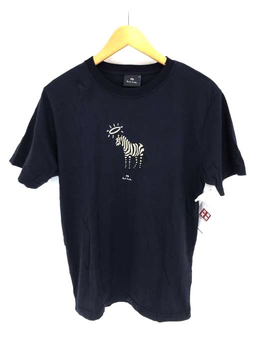 PS Paul Smith（ピーエスポールスミス） ゼブラプリントクルーネックTシャツ メンズ トップス