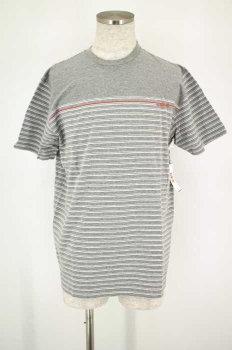 SILAS (サイラス) ボーダー柄半袖Tシャツ メンズ トップス