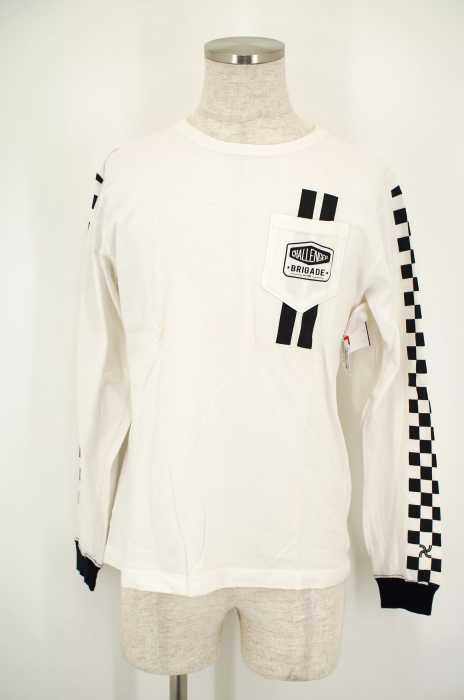 CHALLENGER （チャレンジャー） フロントポケット付きロングスリーブリブTシャツ メンズ トップス