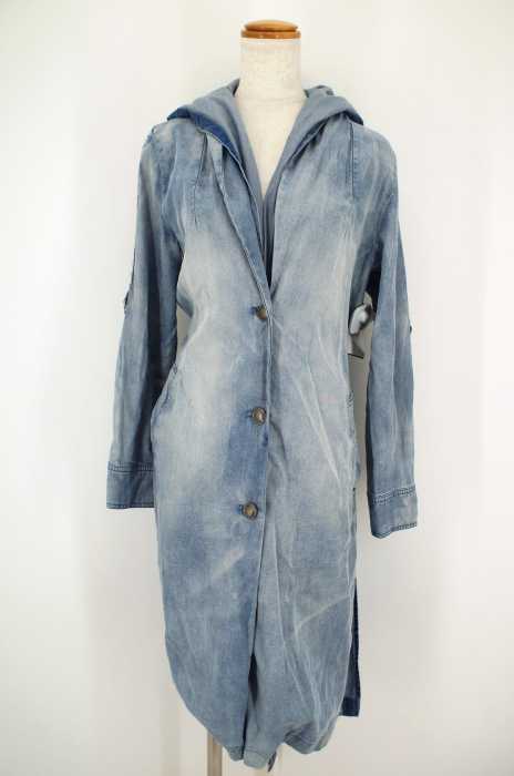 KATHARINE HAMNETT LONDON (キャサリンハムネットロンドン) デニムコート インディゴ染 レディース アウター
