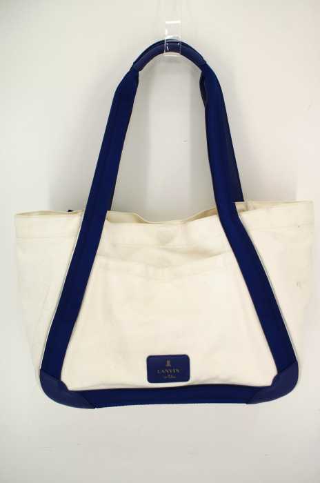 LANVIN en Bleu (ランバンオンブルー) キャンバスリボントート レディース バッグ