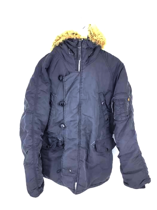 ALPHA INDUSTRIES（アルファインダストリーズ） N-3B ナイロン フライトジャケット メンズ アウター