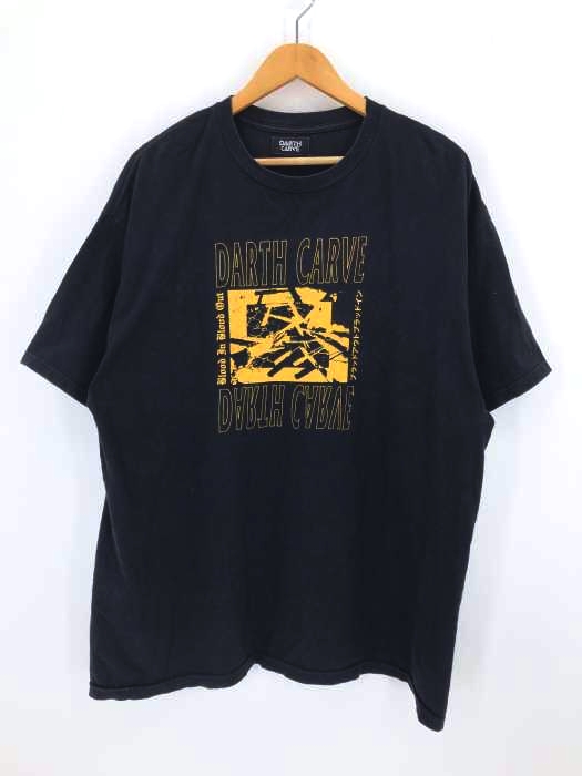 USED古着（ユーズドフルギ） DARTH CARVE プリントクルーネックTシャツ メンズ トップス