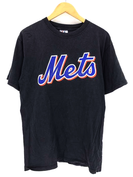 MAJESTIC(マジェスティック) Mets クルーネック半袖Tシャツ メンズ トップス