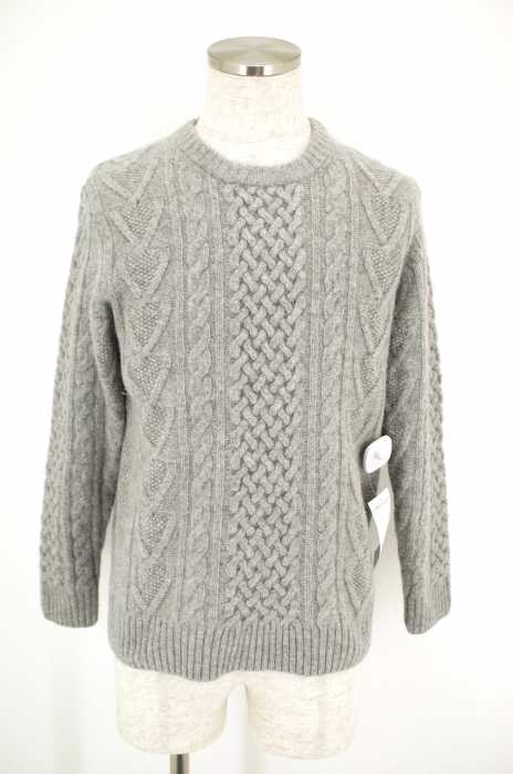 UNITED ARROWS green label relaxing (ユナイテッドアローズグリーンレーベルリラクシング) HAMI ウールアランニットセーター メンズ トップス