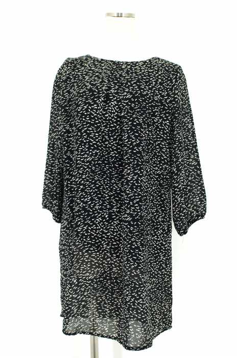 H&M （エイチアンドエム） 総柄シフォンワンピース レディース ワンピース