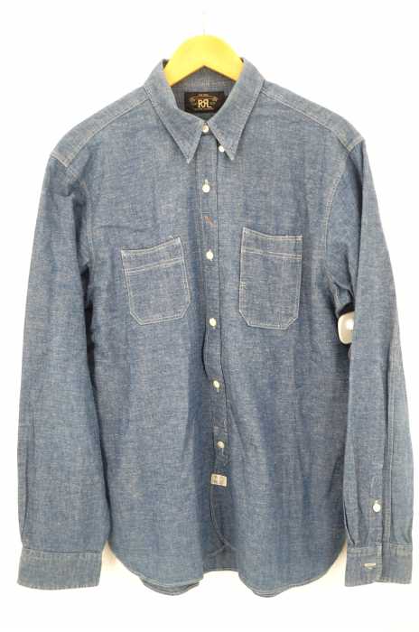 RRL RALPH LAUREN （ダブルアールエル ラルフローレン） デニムワークシャツ メンズ トップス