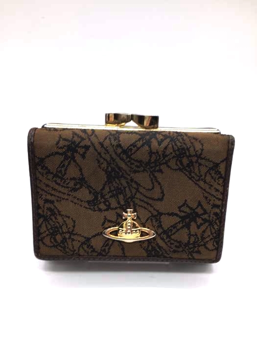 Vivienne Westwood（ヴィヴィアンウエストウッド） オーブ柄二つ折り財布 レディース 財布・ケース