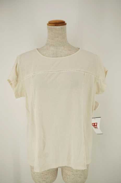 BEAUTY & YOUTH UNITED ARROWS (ビューティーアンドユースユナイテッドアローズ) ハシゴレースショートスリーブカットソー レディース トップス