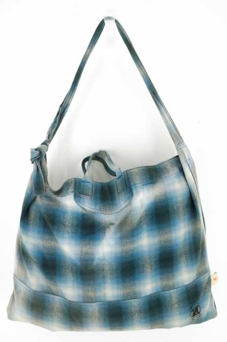 W.Z.SAC(ダブリューズィーサック) 2WAY ネルトートバッグ メンズ バッグ