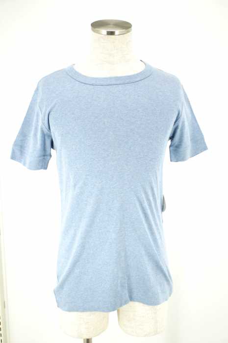 itty bitty （イッティビッティ） シルク混 無地半袖Tシャツ メンズ トップス