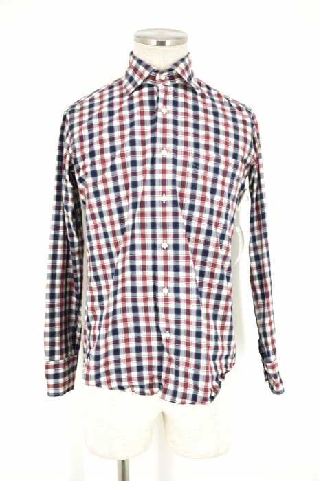 nano universe（ナノユニバース） チェック柄シャツ メンズ トップス