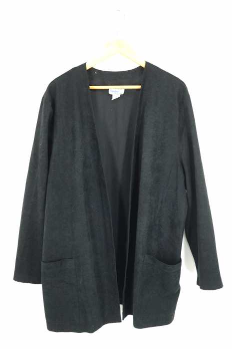 USED古着  （ユーズドフルギ） USA製 ノーカラージャケット レディース アウター
